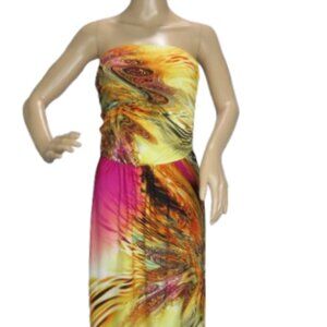 Emma Rose Strapless Maxi Dress